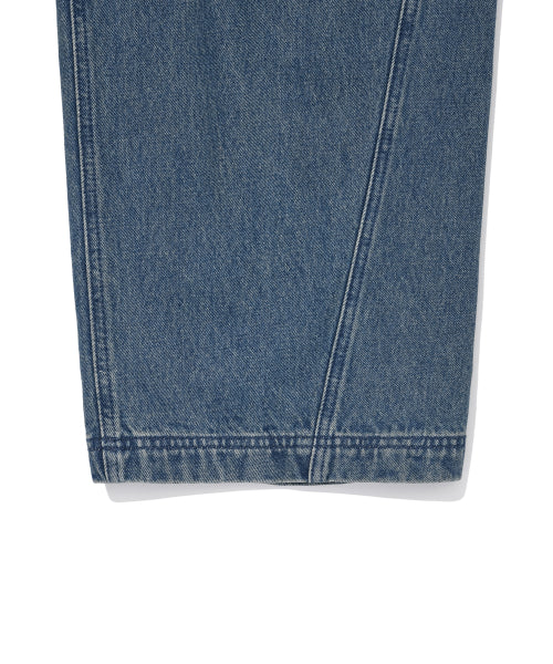 cargo denim pants blue