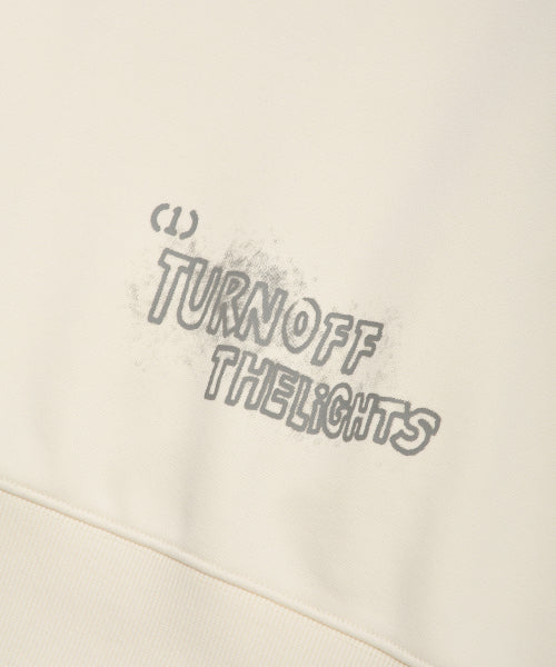 Graffiti sweatshirt cream