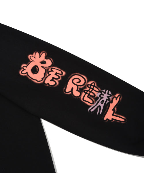 Graffiti sweatshirt black