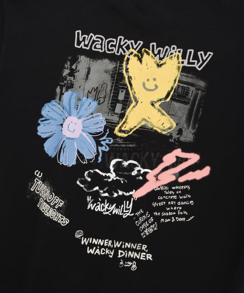 Graffiti sweatshirt black