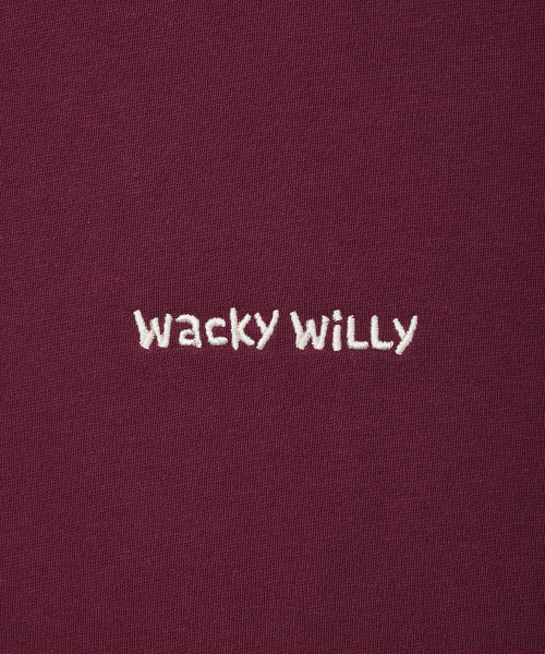 Signature logo sweatshirt burgundy