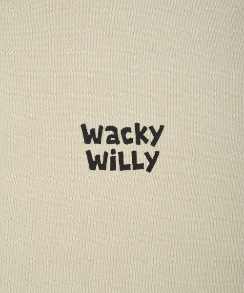 Logo typo graphic hood khaki