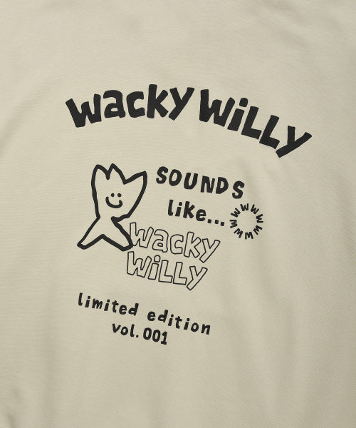 Logo typo graphic hood khaki