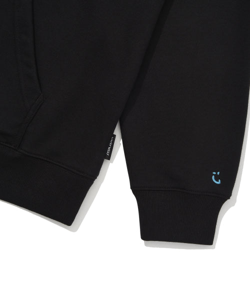 Logo typo graphic hood black