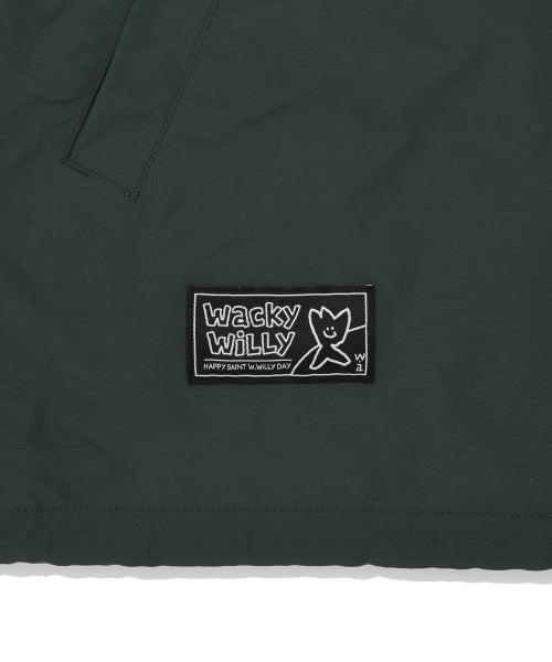 Big Graphic Coach Jacket Green