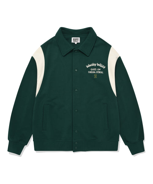 collar sweatshirt bar city jumper green