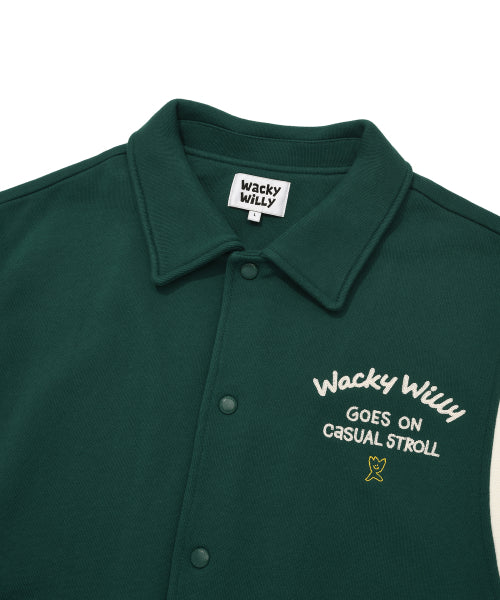 collar sweatshirt bar city jumper green