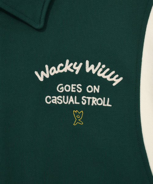 collar sweatshirt bar city jumper green