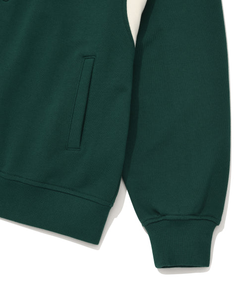collar sweatshirt bar city jumper green