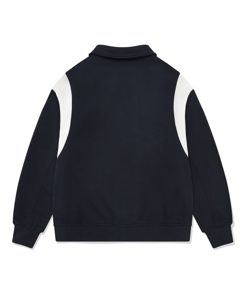 Collar Sweat Barcity Jumper Navy