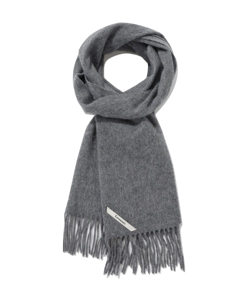AUTHENTIC FRINGE CASHMERE MUFFLER