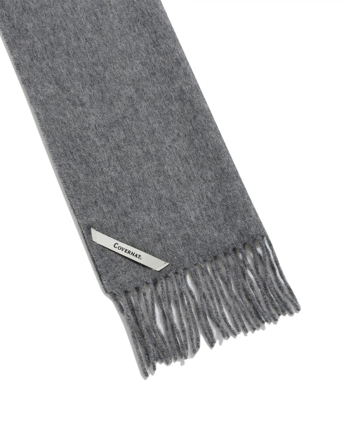 AUTHENTIC FRINGE CASHMERE MUFFLER