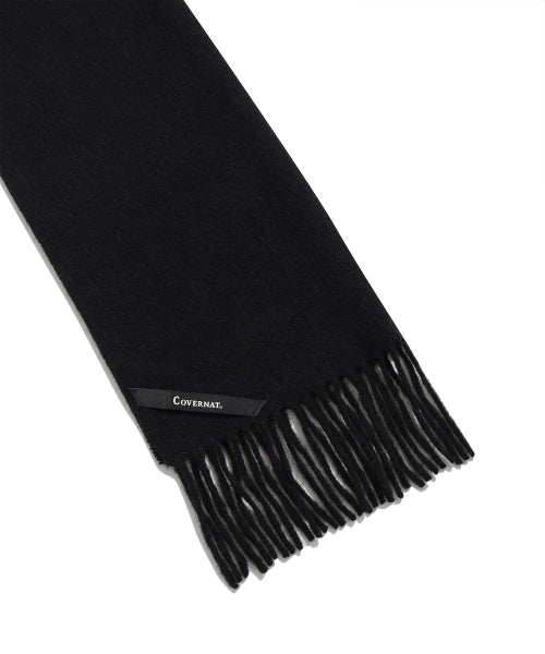AUTHENTIC FRINGE CASHMERE MUFFLER