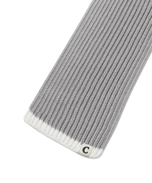 C LOGO LABEL MUFFLER