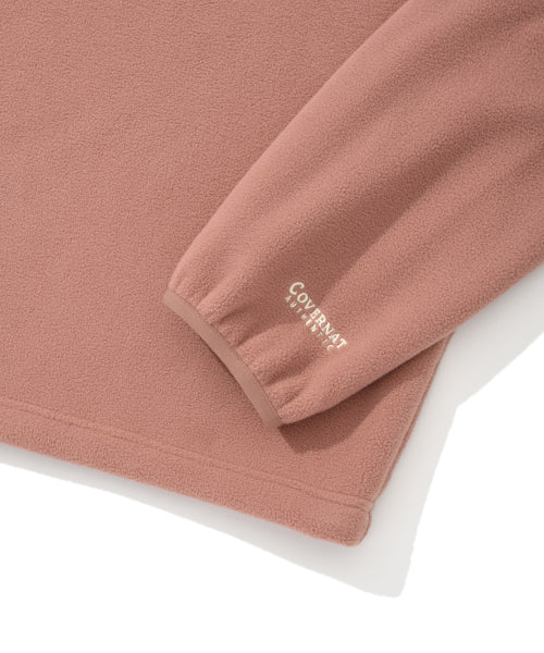 ARCH LOGO FLEECE HALF ZIP-UP SWEATSHIRT