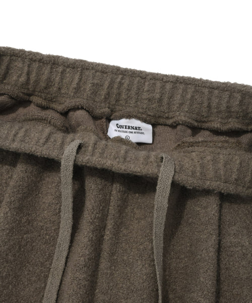 [SET-UP] BOUCLE SEMI-WIDE CARGO PANTS