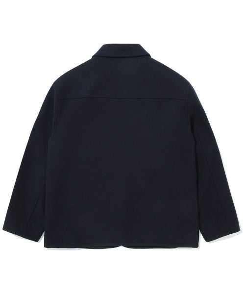 COVER WOOL COLLAR JACKET
