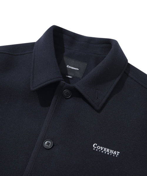 COVER WOOL COLLAR JACKET