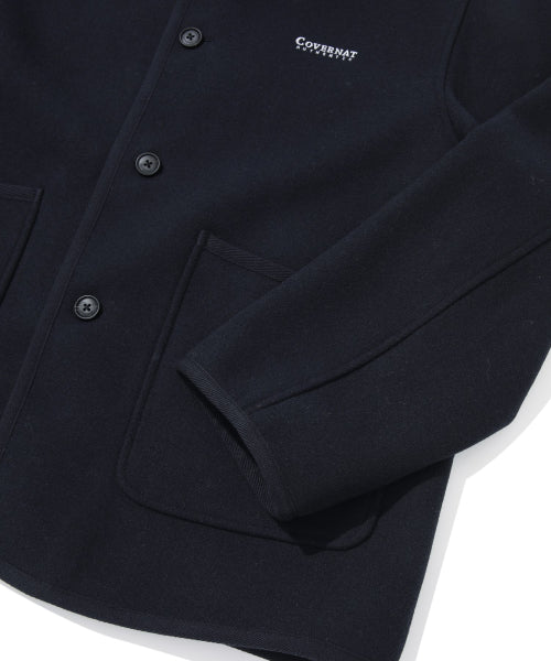 COVER WOOL COLLAR JACKET