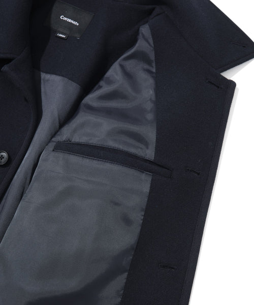 COVER WOOL COLLAR JACKET