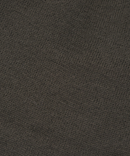 Waki willi label beanie khaki