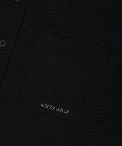 Corduroy Shirt Black