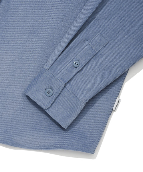Corduroy Shirt Blue