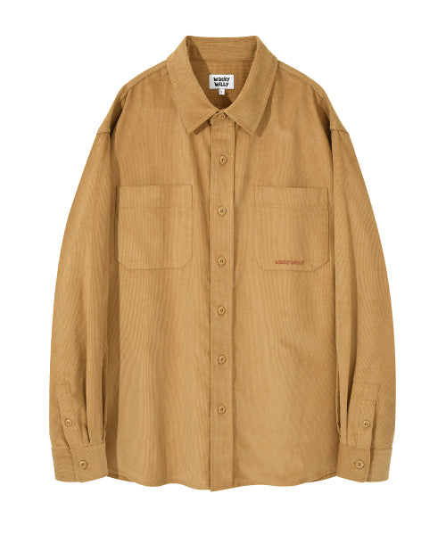 Corduroy Shirt Beige