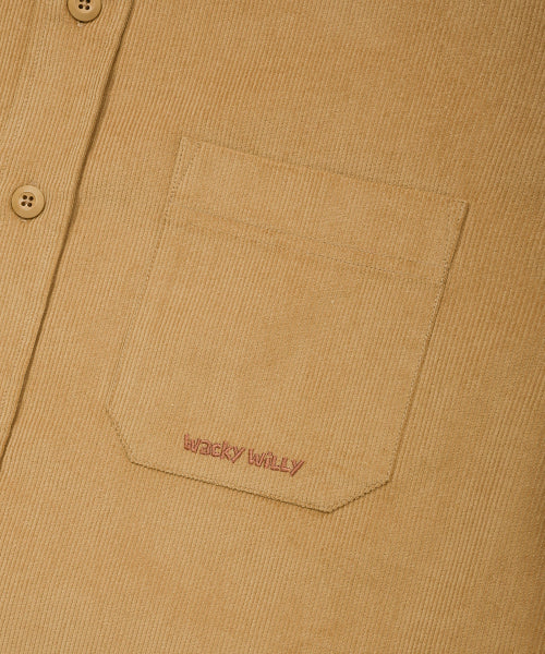 Corduroy Shirt Beige