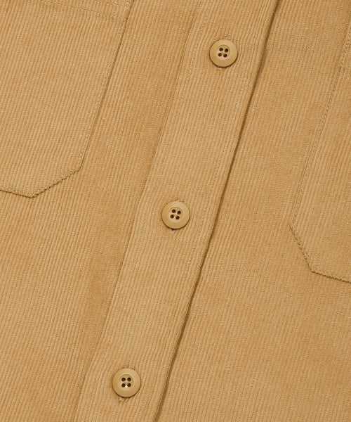 Corduroy Shirt Beige