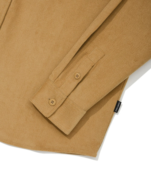 Corduroy Shirt Beige