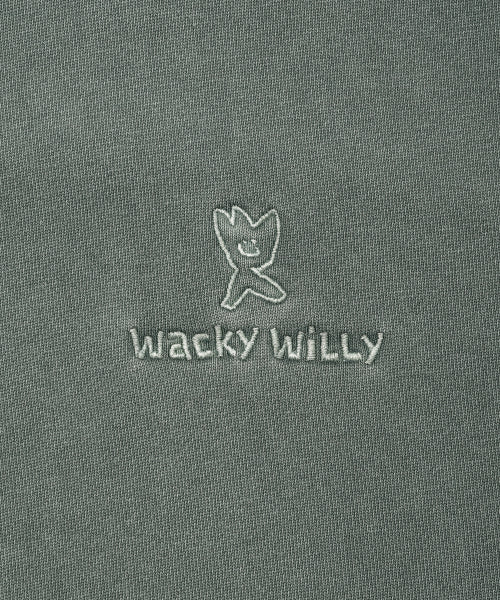 Logo Pigment Sweatshirt Green
