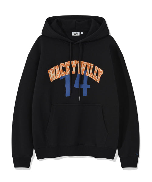Arch typo graphic hood black
