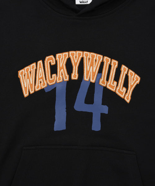 Arch typo graphic hood black