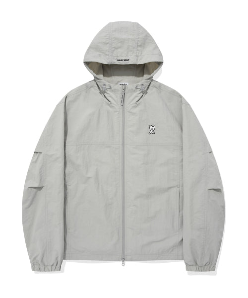 Hwaseom Hooded Jumper Light Gray