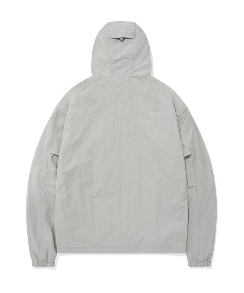 Hwaseom Hooded Jumper Light Gray