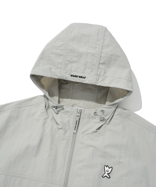 Hwaseom Hooded Jumper Light Gray