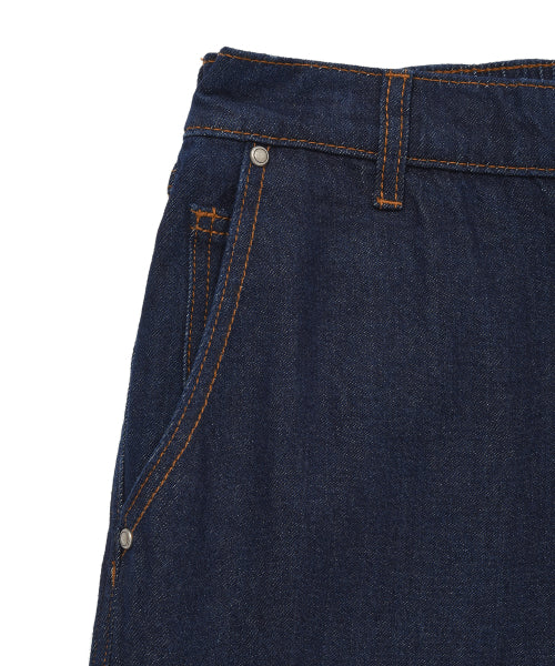 straight denim pants denim