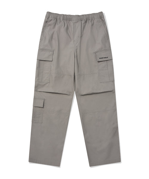 Parasuit cargo pants light gray