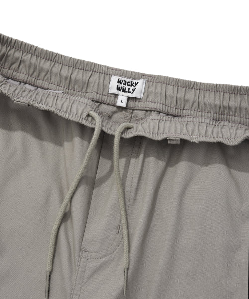 Parasuit cargo pants light gray