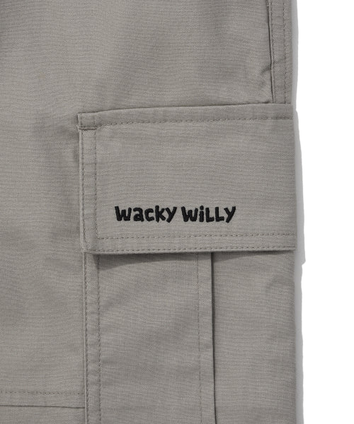 Parasuit cargo pants light gray