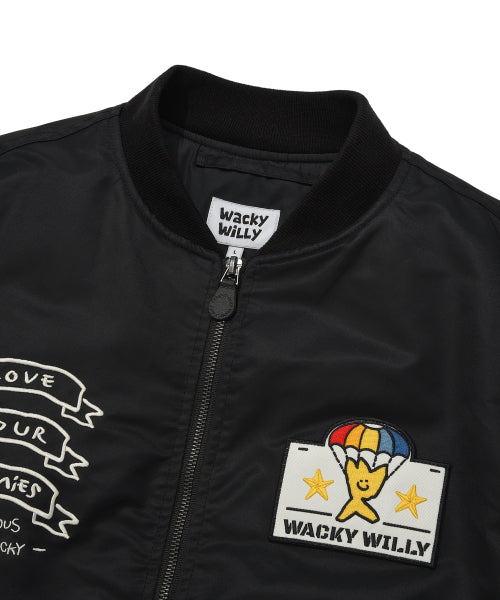 Patchwork MA-1 Black