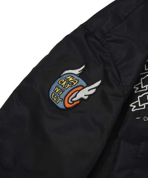 Patchwork MA-1 Black