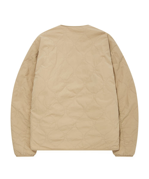quilting fleece reversible jumper cream