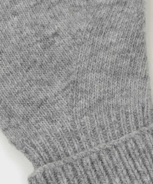 Verona Knit Gloves Light Gray
