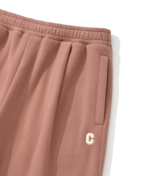 ONE TUCK SEMI-WIDE SWEAT PANTS (Lined with fleece)