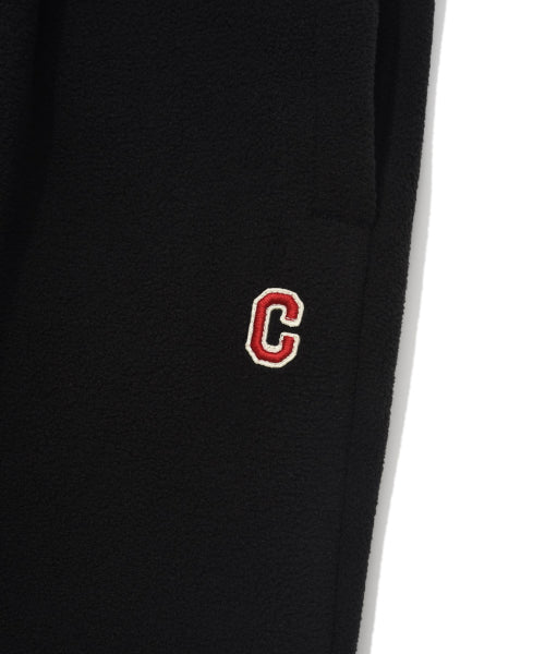 ONE TUCK SEMI-WIDE SWEAT PANTS (Lined with fleece)