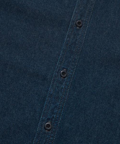 SEMI OVER FIT WASHING DENIM SHIRTS