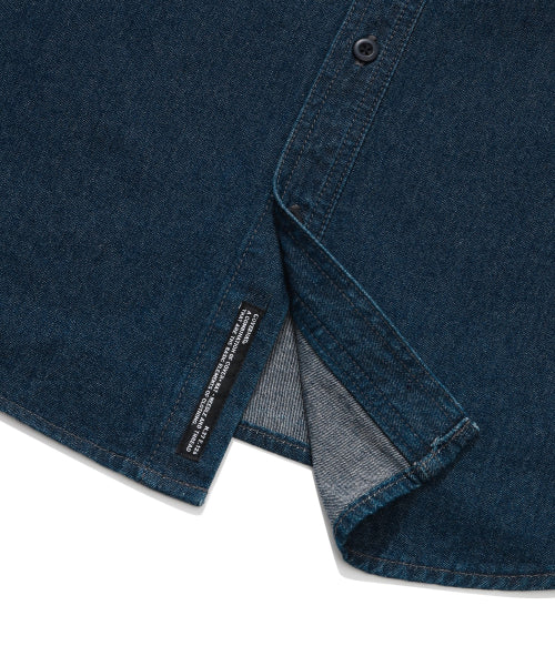 SEMI OVER FIT WASHING DENIM SHIRTS