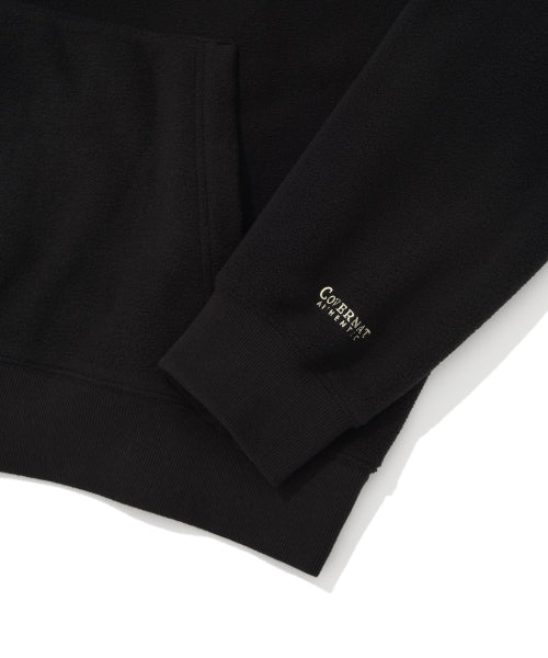 C LOGO FLEECE OVER FIT HOODIE